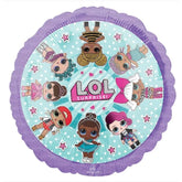 17 inch LOL Surprise Purple Border TV Character Foil Balloon 4